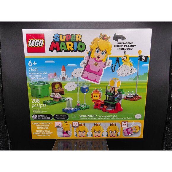 Lego Super Mario Adventures With Interactive Peach Set #71441  208 Pieces  Ages - Picture 1 of 9